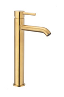 KFA Armatura Moza Gold bateria umywalkowa stojąca wysoka złoty szczotkowany 5032-612-31