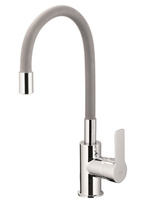 KFA Armatura Rumba bateria kuchenna stojąca szary/chrom  