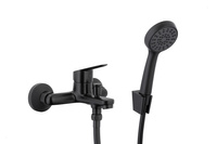 KFA Armatura Sparc bateria wannowo-prysznicowa ścienna czarna 5414-510-81