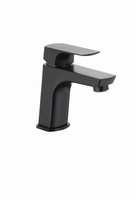 KFA Armatura Mokait Black bateria umywalkowa stojąca czarny mat  