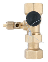 Afriso Szybkozłącze ASK, do naczynia wzbiorczego, z zaworem rewizyjnym, 2x GW G3/4"