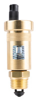 Afriso Odpowietrznik automatyczny pionowy PrimoVent G3/8" z Aquastop i zaworem stopowym R1/2"