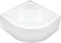 Deante Deep Brodzik Półokrągły 80x80 cm Biały KTD 042B