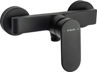 Deante Alpinia bateria prysznicowa ścienna czarny mat  