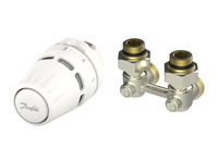 Zestaw termostatyczny Danfoss Regus® z głowicą M30x1.5 (015G5307) – kątowy