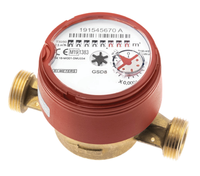 Bmeters GSD8-I DN20 3/4" R100 AC Q3=4.0 wodomierz suchobieżny, jednostrumieniowy z interfejsem indukcyjnym do ciepłej wody