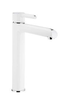 KFA Armatura Angelit bateria umywalkowa stojąca chrom/biały 4722-612-40