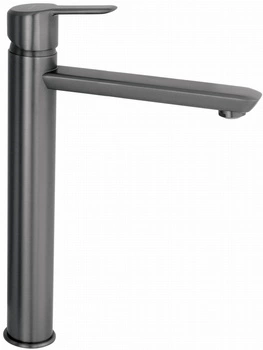 Deante ARNIKA Bateria umywalkowa stojąca wysoka titanium  