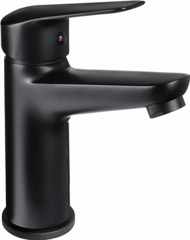 Deante Neo Boro Bateria Umywalkowa Stojąca Czarna BMO_N20M