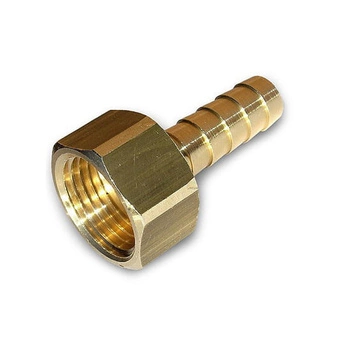 Końcówka na wąż mosiężna GW 1/2" x 12 mm  