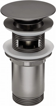 Deante Click-Clack korek do umywalki uniwersalny Titanium NHC D10U