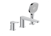 KFA Armatura Malaga bateria wannowo-prysznicowa nawannowa chrom 4525-210-00