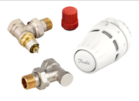 Danfoss Zestaw Termostatyczny z Głowicą Regus®, Kątowy 015G5303