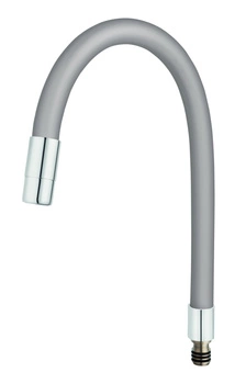 Ferro Elastico Wylewka do Baterii Kuchennej Srebna W100S-B