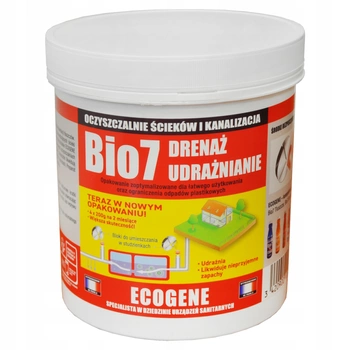 Bio 7 Drenaż Udrażnianie – Enzymatyczny Bioaktywator do Systemów Drenażowych