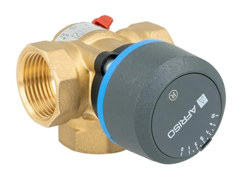 Afriso 3-drogowy obrotowy zawór mieszający ARV 384 Vario ProClick, DN25, Rp1", Kvs 4,5-12