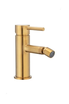 KFA Armatura Moza Gold bateria bidetowa stojąca złoty szczotkowany 5037-015-31