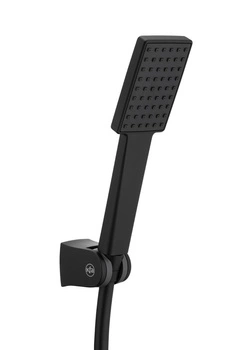 KFA Armatura Logon Black zestaw prysznicowy ścienny czarny mat 841-230-81