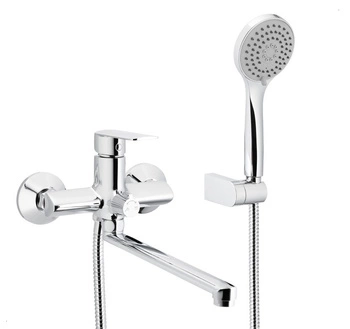 KFA Armatura Agat bateria wannowo-prysznicowa ścienna chrom 4428-715-00