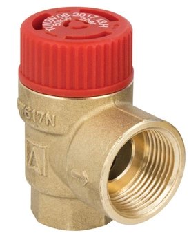 Afriso Zawór bezpieczeństwa do c.o. MS, 2,5 bar, GW G3/4" x GW G1"