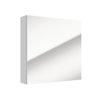 Szafka wisząca z lustrem 60×60 cm Defra Salsa biały połysk 242-E-06002