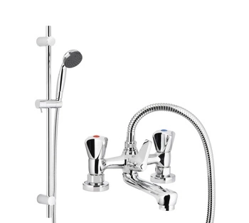 KFA Armatura Standard bateria wannowo-prysznicowa stojąca z uchwytami A 305-312-00