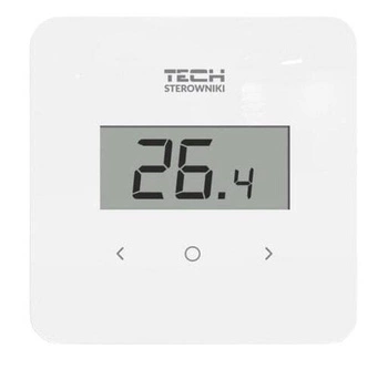 Tech R-12b Biały Przewodowy regulator pokojowy dedykowany do serii L-X WiFi, L-12, ML-12  