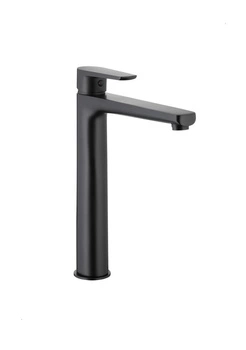 KFA Armatura Narva bateria umywalkowa stojąca wysoka czarny mat 5222-612-81