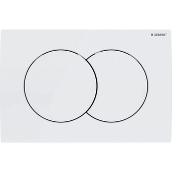 Geberit Delta01 przycisk spłukujący do WC biały 115.107.11.1