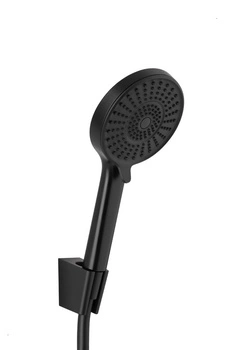 KFA Armatura Otava zestaw prysznicowy ścienny czarny 841-245-81