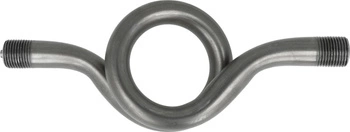 Afriso Rurka syfonowa spiralna, 2x G1/2", PN25