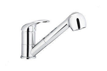 KFA Armatura Indira bateria kuchenna wyciągana stojąca chrom 6613-110-00