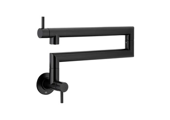 KFA Armatura Moza bateria kuchenna ścienna czarna 6623-030-81
