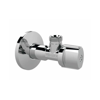 ARCO A80 MAC Zawór Kątowy Antykamienny z Metalowym Pokrętłem 1/2GZ x 1/2GZ (NOV91MAC)
