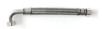 INOX Wąż antywibracyjny AVF W1 x 1" kolankowy DN25, długość 50 cm (AVF/25/003/50)