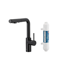 KFA Armatura Duero bateria kuchenna z filtrem stojąca czarna 6623-112-81